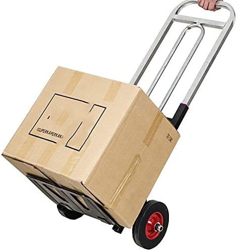 JSEIAJB Load King Folding Luggage Cart Trolley Portable Shopping Cart Trolley Trailer Trolley Small Cart