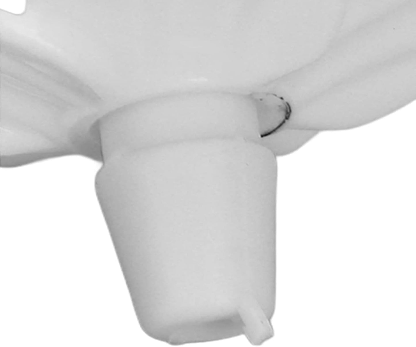 30 Sets Hummingbird Feeder Replacement Flowers, Realistic Designed Hummingbird Flowers, Plastic Hummingbird Feeder Parts, Bee Proof Hummingbird Feeder for Outdoor, 1.2 inches, White