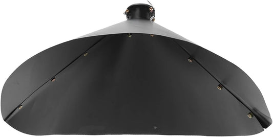 Squirrel Flapper Professional PVC Prevents Stealing Squirrel Baffle for Bird Feeder Black (Rod Style (with High and Short Fixed Clips))