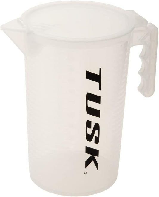 Tusk (35oz)(1000cc) Oil Change Measuring Cup with Lid for Racing and Lawn care