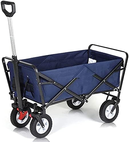 Portable Camping Cart,A Outdoor Utility Wagon Heavy Duty Folding Garde