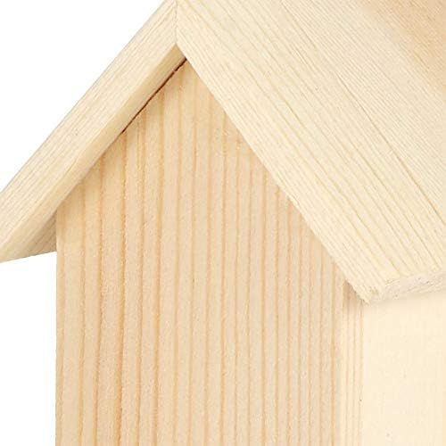 Wooden Bird House 3Pcs Innovative Outdoor Wooden Bird House Nesting Ca