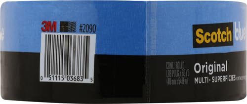 ScotchBlue Original Multi-Surface Painters Tape, 2 Inch Wide (1.88 In.