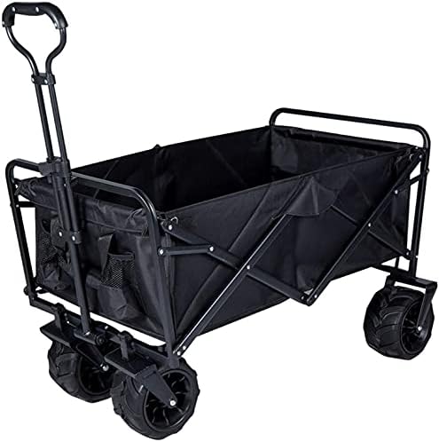 Portable Camping Cart,Garden Cart Outdoor Utility Wagon Folding Garden
