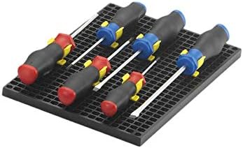 Organizer Genie - One Black Slim Pegboard to organize your Sockets, Wrenches, Pliers, Screwdrivers, Bits and All Other Tools
