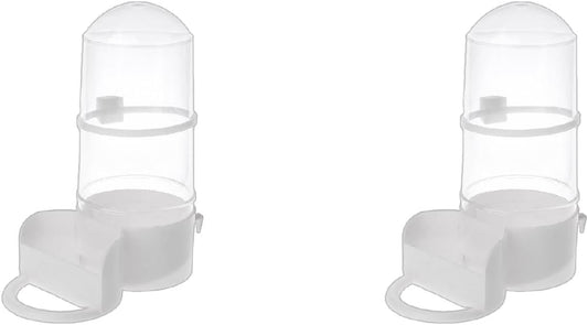 Bird Water Dispenser Automatic for Cage with Hanging Food Container for Hanging Bird Feeders Ground Bird Feeders Wild Bird