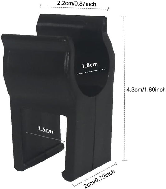 8 Pack Camping Wagon Table Top Attachment Buckle Snap-on Mount Pole Cl