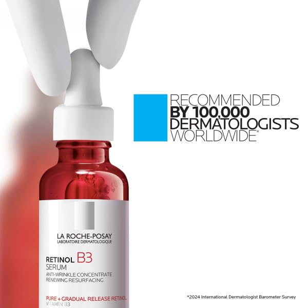 La Roche-Posay Pure Retinol Face Serum with Vitamin B3, Anti Aging Fac