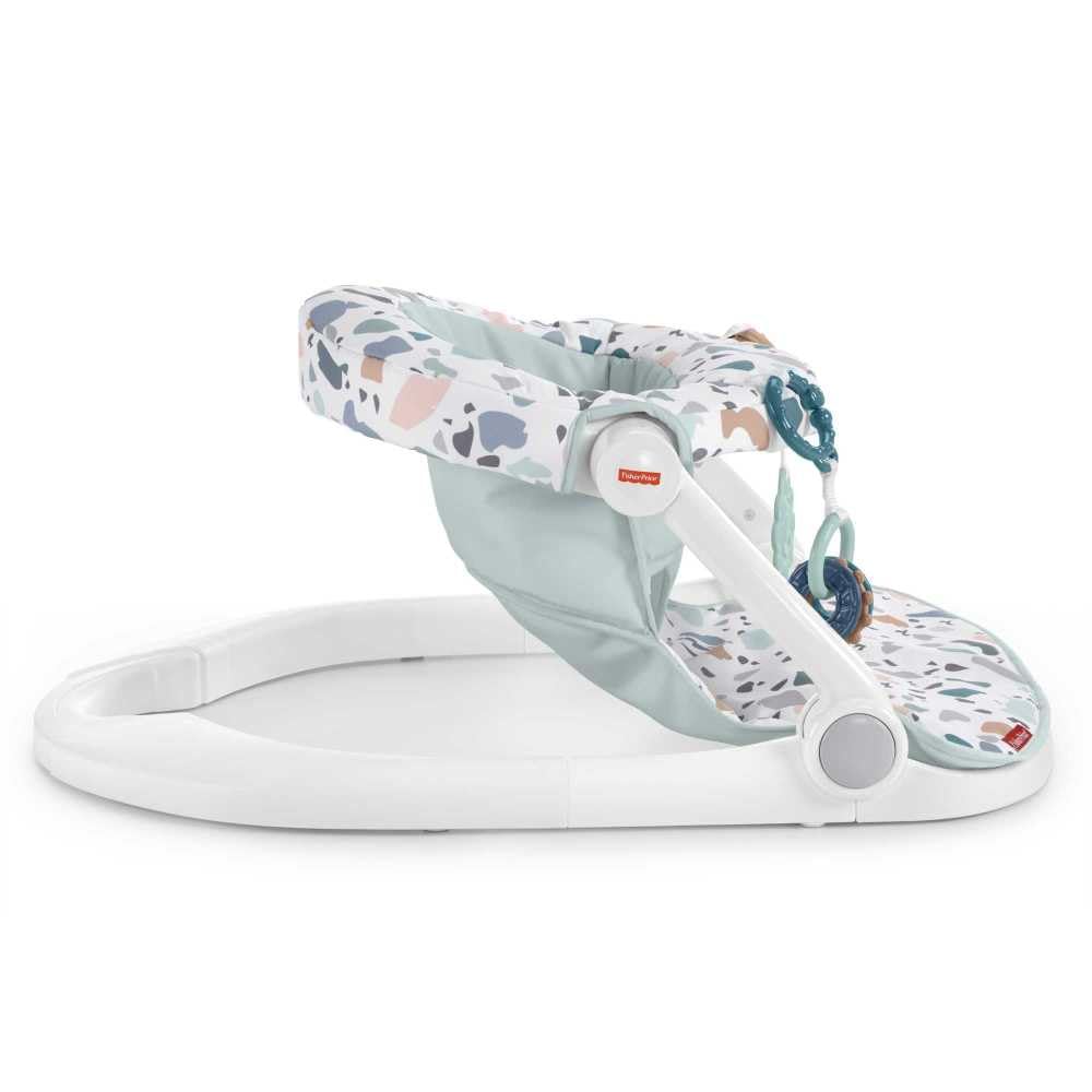 Fisher-Price Portable Baby Chair Sit-Me-Up Floor Seat With Development