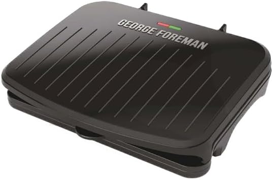 George Foreman Family-Size Grill & Panini Press, Nonstick Ceramic Coat
