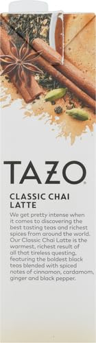 TAZO Classic Chai Latte, Black Tea Concentrate, Easy-to-Serve Caffeina