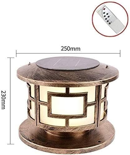 Bracket Light Door Landscape Outdoor Patio Garden Courtyard Modern Minimalist Garden Lamp Waterproof Column Headlight Solar Energy Lighting Fixture Stainless Steel Bracket Light