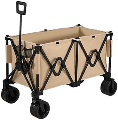 Portable Camping Cart,Outdoor Beach Trolley Cart for Camping and Fishi