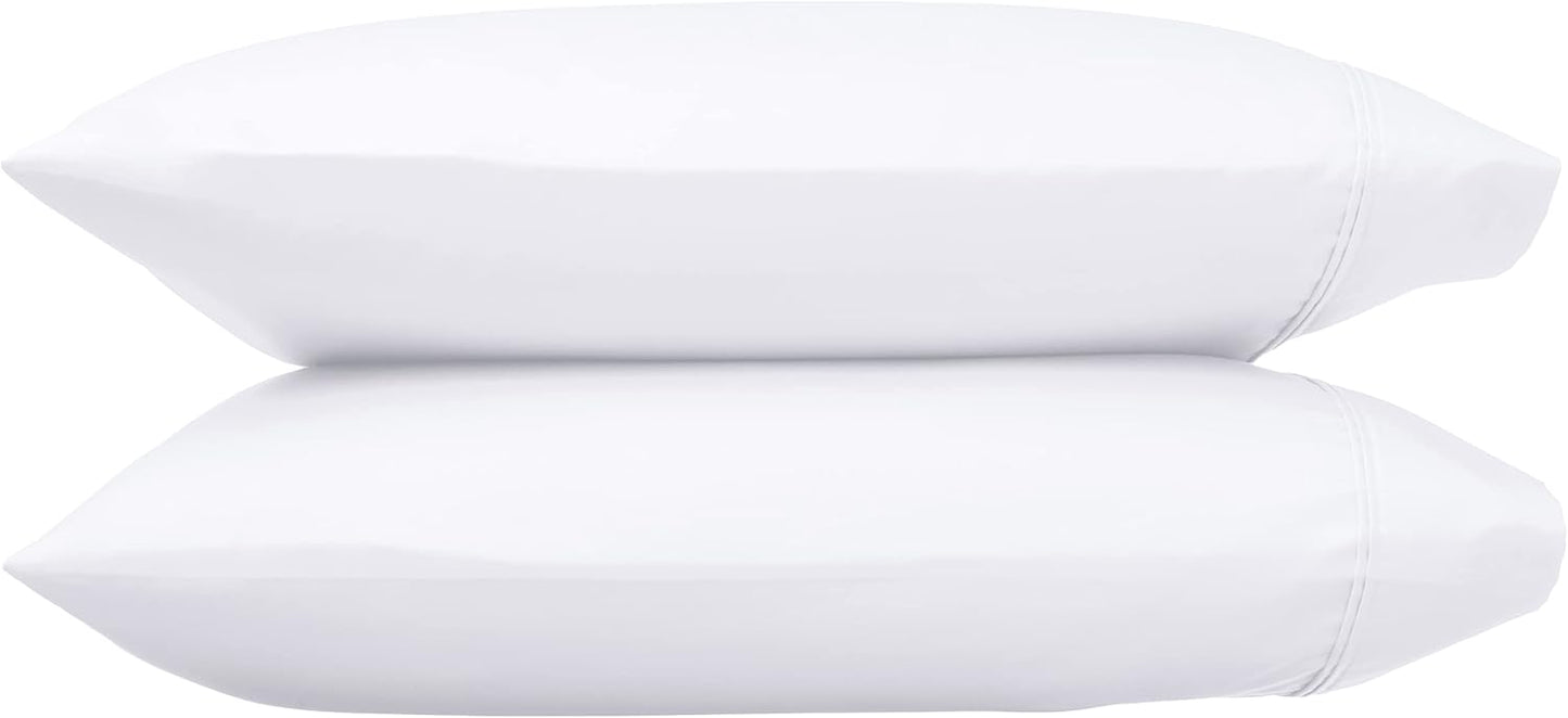 Amazon Basics 400 Thread Count 100% Cotton Pillowcases, Sateen Weave, 