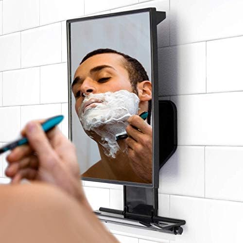 ToiletTree Products Fogless Shower Mirror - Anti-Fog Mirror - Adjustab