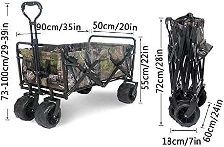 Trolleys, Outdoor Foldiutility Wagon Foldiwagon Cart, Heavy Duty All T