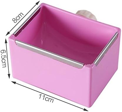 Small Pet Feeder Food Water Bowl Cage Hanging Dish for Birds Parakeet,Dwarf Syrian Hamsters,Hadgehog,Gerbils,Rats,Mice,Gerbils,Mini Small Animals (Blue)