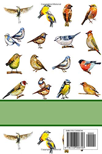 Bird Journal Notebook: Bird Watcher's Log Book and Diary - Record all your Bird Sightings in this Bird Journal Notebook