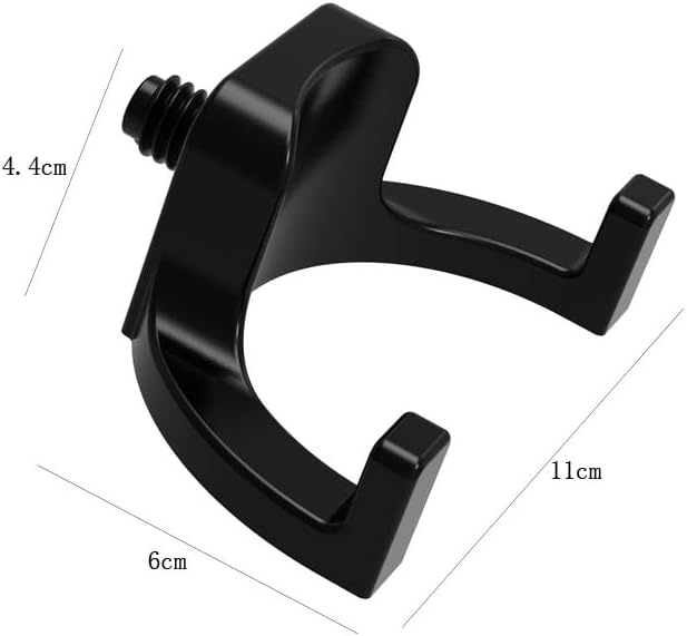 lasenersm 2 Pieces Shed Hooks Plastic Shed Tool Hooks U-Shaped Hangers