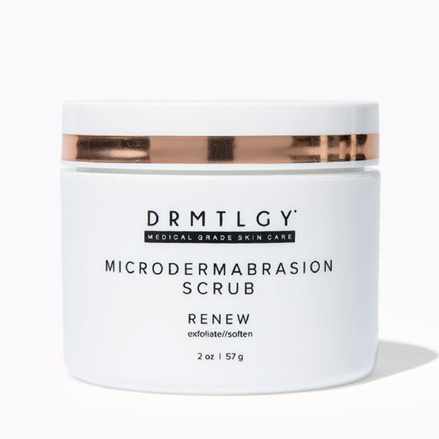 DRMTLGY Microdermabrasion Scrub – Gentle Facial Exfoliating Scrub to S