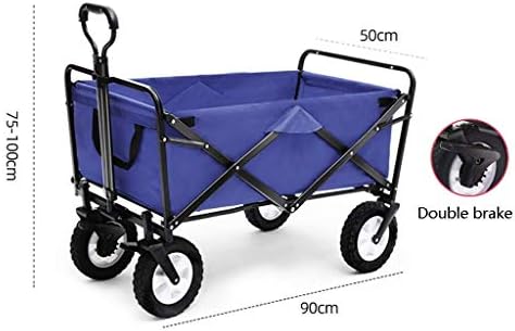 Trolleys, Household Foldigarden Trolley Cart Heavy Duty Wagon Multi-Fu