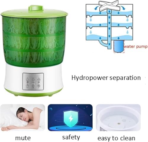 Automatic Bean Sprouts Machine, Home Seed Sprouter, Bean Sprout Plante