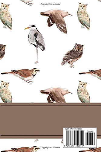 Bird Watching Log Book: Journal Notebook To Keep Record , Notes, Species, Birding Diary For Birds Life ,Perfect Gift Ideas For Bird Watcher , Adults , ... Women Pocket Sizes (6”x9” 120 P) –Paperback