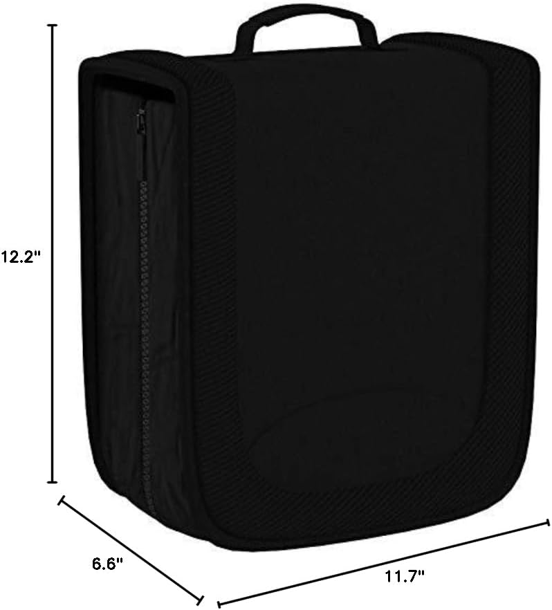 Amazon Basics Polyester CD/DVD Portable Storage Binder with Handle, 40