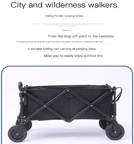 Portable Camping Cart,Portable Beach Trolley Cart for Outdoor Camping 
