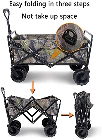 Trolleys, Outdoor Foldiutility Wagon Foldiwagon Cart, Heavy Duty All T