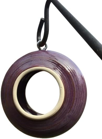 Bird Feeder, Large 7 inch Handmade Modern Birdfeeder, Ceramic Pottery