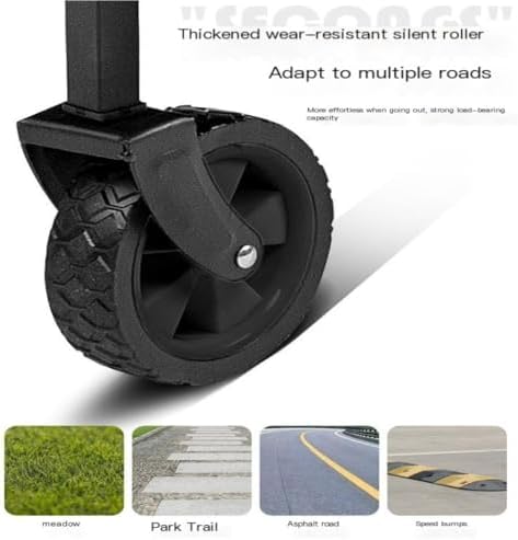 Portable Camping Cart,Portable Beach Trolley Cart for Outdoor Camping 