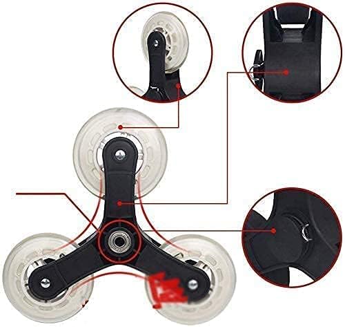 Tri-Wheel Foldishoppitrolley Lightweight Stair Climbicart with Waterproof Bag for Indoor/Outdoor/Travel/Office