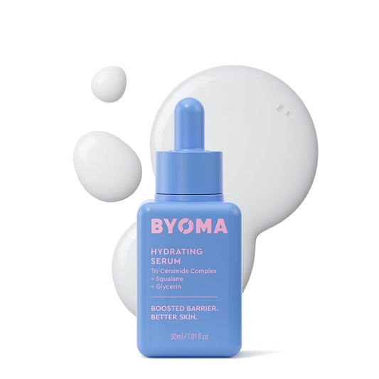 BYOMA Hydrating Serum - Moisturizing Facial Serum with Squalane, Glyce