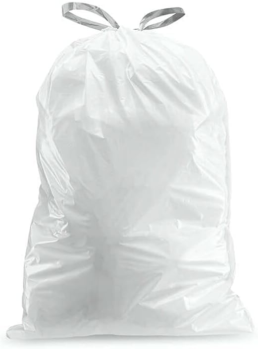 Plasticplace Custom Fit Trash Bags, Compatible with Simplehuman Code Q
