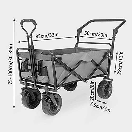 Portable Camping Cart,Outdoor Folding Utility Wagon Outdoor Folding Wa