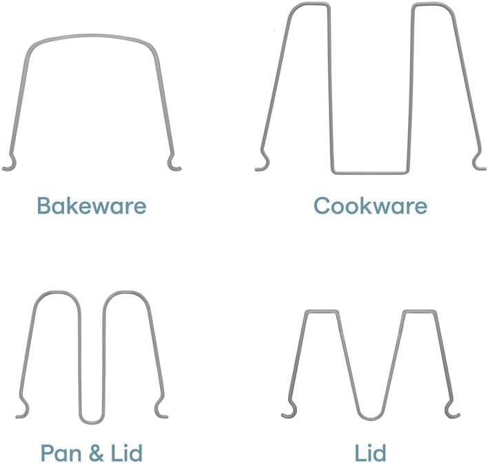 YouCopia StoreMore Bakeware Rack with Tall Steel Wires, Adjustable Pan