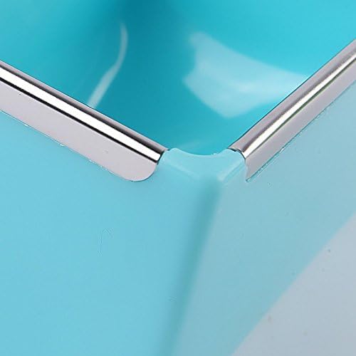 Small Pet Feeder Food Water Bowl Cage Hanging Dish for Birds Parakeet,Dwarf Syrian Hamsters,Hadgehog,Gerbils,Rats,Mice,Gerbils,Mini Small Animals (Blue)