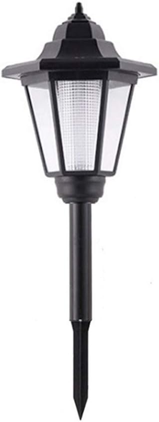 Garden Lights Outdoor Solar Light Waterproof Solar Power Hexagonal LED Lawn Lamp Pathway Courtyard Landscape Light Lamps(1pcs Spike Light)