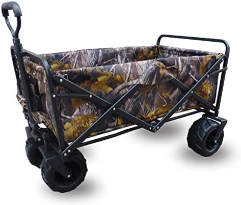 Multifunctional Trolley - Portable Foldable Shopping Cart, Beach Wagon & Recycling Vehicle for Outdoor Use, Ideal for Camping, Groceries, and Travel - Heavy Duty, Easy to Store