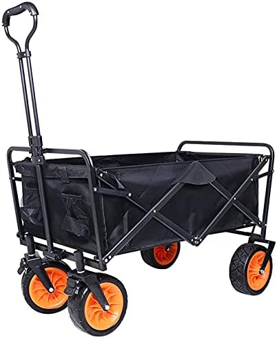 Portable Camping Cart, Garden Trolley Cart, Folding Utility Beach Wago
