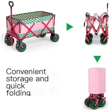 Portable Camping Cart,Portable Beach Trolley Cart for Camping Car Outd