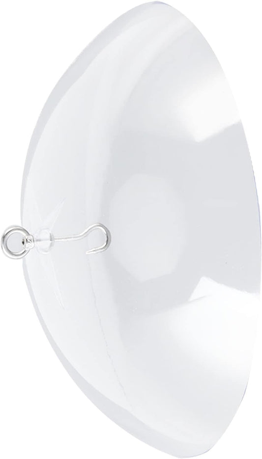 Clear Bird Feeder Protective Dome Cover for Hanging Feeders, Large Dia