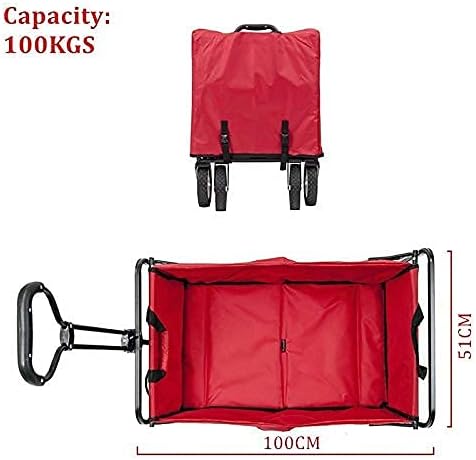 Trolleys, Foldioutdoor Utility Wagon Luggage Trolley Cart for Travel and Shoppigrocery Cart/Blue/a