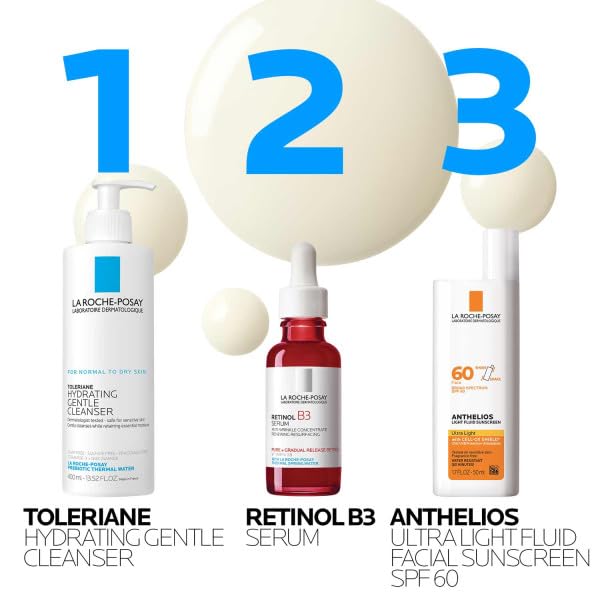 La Roche-Posay Pure Retinol Face Serum with Vitamin B3, Anti Aging Fac