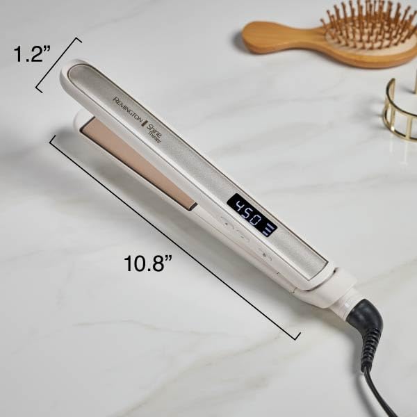 Remington Shine Therapy 1 inch Hair Straightener Iron, Flat Iron Infus