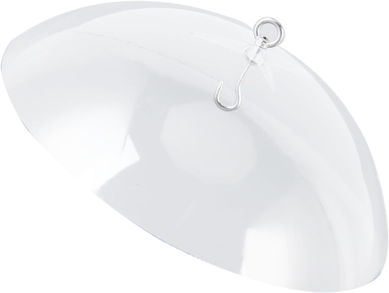 Clear Bird Feeder Protective Dome Cover for Hanging Feeders, Large Dia