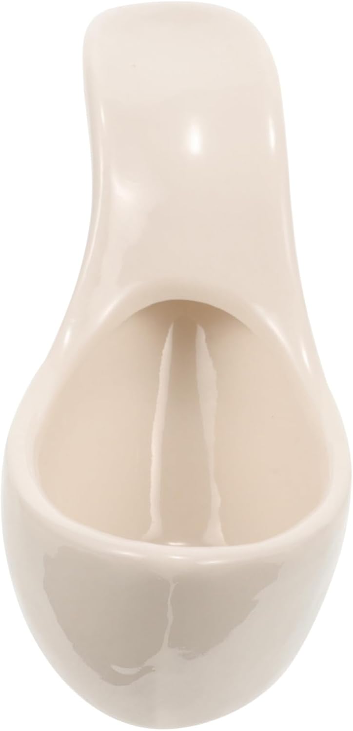Milisten High Heel Shaped Ceramic Flower Pot for Succulents Indoor Pla