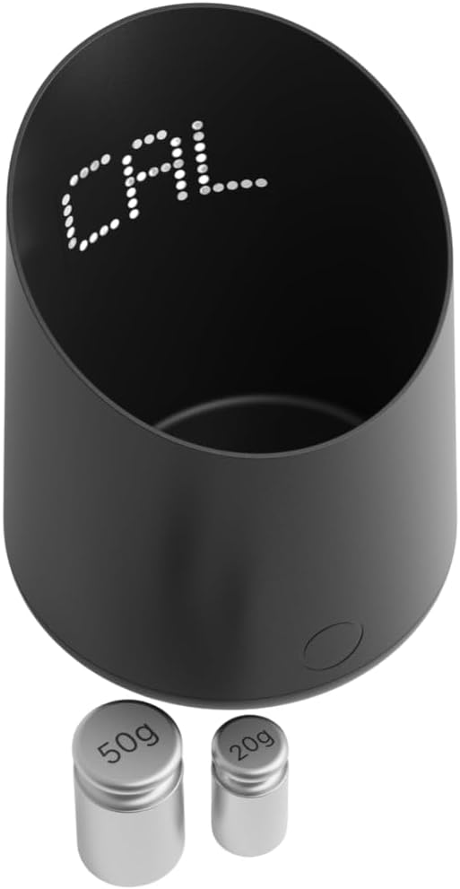 Subminimal Subscale Digital Dosing Cup with LED Display – Sleek & Prec