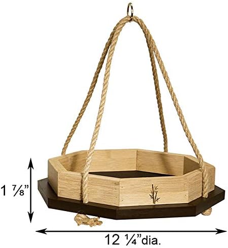 Audubon Ultimate Bamboo Octagonal Platform Feeder